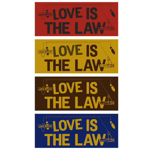 Love Is The Law Sticker